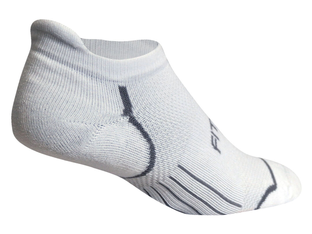SR8 White and Gray Running Socks Fitsok