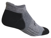 SR8 Mid-Weight Tab (Gray & Black) Runner Socks