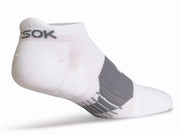 RX6 Lightweight Tab (White) Runner Socks